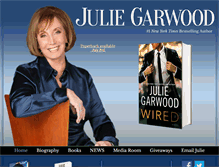 Tablet Screenshot of juliegarwood.com